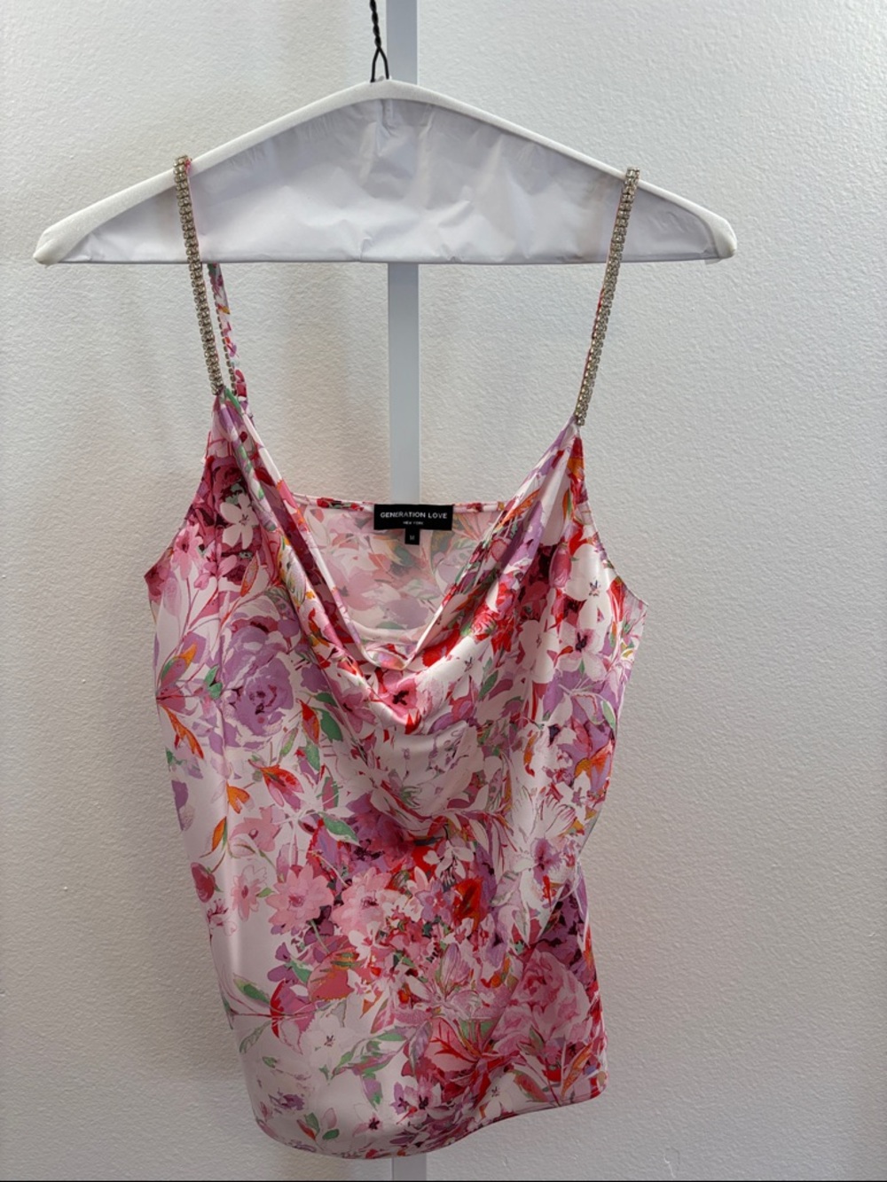 Generation Love Lourdes Silk
Stretch Camisole Size Medium New NWOT